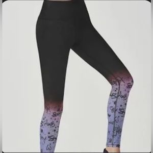 Fabletics Demi Lovato Ombre Leggings Size Medium
